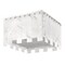 Z-Lite Viviana Flush Mount, 6-Light, 17.5 In.W x 11 In.H, Polished Nickel/Alabaster 345F17-PN - alternate 5